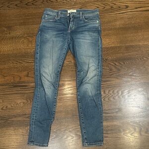 Current/Elliott Dark Blue Skinny Jeans